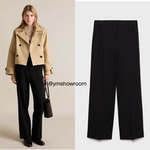 MANGO Straight Pants